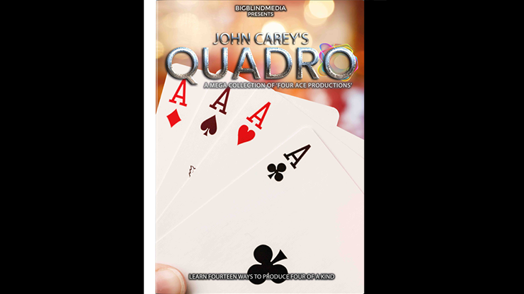 Quadro by John Carey - Fourteen Methods for Producing Four-of-a-Kind - Video Download